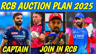 IPL 2025  V Kohli New Captain of RCB RCB Target KL Rahul R Pant Jos Buttler  IPL Mega Auction [upl. by Hnib]