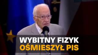 Wybitny fizyk ośmieszył PiS [upl. by Ahsauqram776]