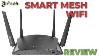 DLink EXO AC2600 Smart Mesh WiFi Router Review [upl. by Anerak30]