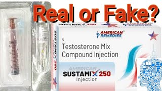 American Remedies Sustamix sustanon is it real or fake [upl. by Bergwall]