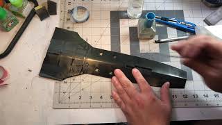 Testors 148 Scale SR71 Build Part 1 [upl. by Iaras]