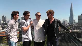 Rixton’s Jake Roche “Lewi tried to steal my girlfriend” Interview  Official Charts [upl. by Jim]