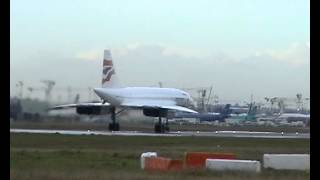 Concordes last flight from Heathrow [upl. by Novikoff819]