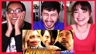 Marvel Studios Avengers Infinity War Official Trailer  ShuriiKen Reaction Mashup [upl. by Aniaz]