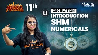 Oscillation  Introduction SHM Numericals  Shobika Maam  Vedantu Master Tamil [upl. by Allisurd]