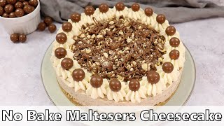 No Bake Maltesers Cheesecake Recipe [upl. by Tarra]