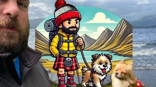 Why Spent 24 Hours in LOCH LOMOND CAMPING With My DOG And did nothing  sort of [upl. by Nnail372]