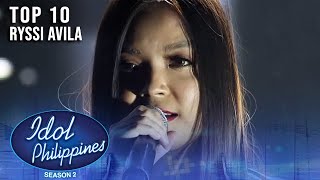 Ryssi Avila  Huwag Ka Lang Mawawala  Idol Philippines Season 2  Top 10 [upl. by Eceeryt]