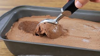 Easy Homemade Chocolate Ice Cream Recipe Only 3Ingredients [upl. by Areht650]