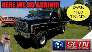 Southeastern Truck Nationals 2024  1600 of the Hottest GM Trucks around [upl. by Nolubez]