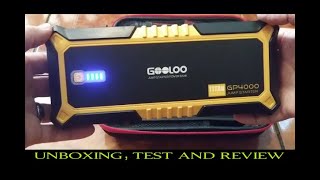 Gooloo GP4000 unboxing and review [upl. by Sylas]