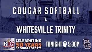 Grayson County Lady Cougar Softball  Whitesville Trinity [upl. by Parrott]