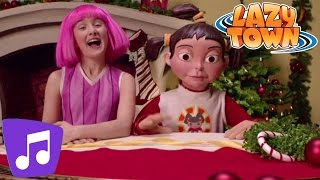 Lazy Town  I Love Xmas Music Video [upl. by Cruz]