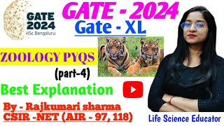 GATE  Gate Series  gate zoology pyqs [upl. by Kemp]