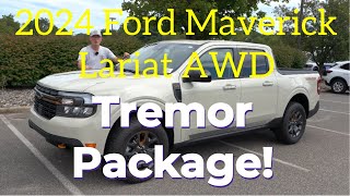 2024 Ford Maverick Lariat AWD Tremor Package Worth It [upl. by Saleem]