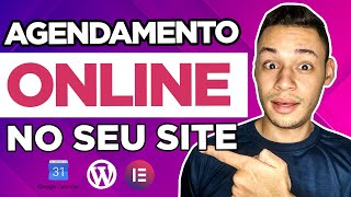 Como Colocar Botão de AGENDAMENTO ONLINE Integrado ao Google Agenda No Seu Site PASSO A PASSO [upl. by Suki]