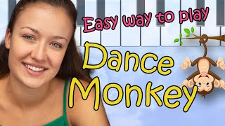 Dance Monkey  Piano Tutorial [upl. by Robet]