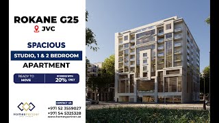 Rokane G25 at JVC  Spacious Studio 1 amp 2 Bedroom Apartments By Rokane [upl. by Yarezed]