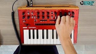 Korg Monologue Analog Synth Demo [upl. by Shiekh488]