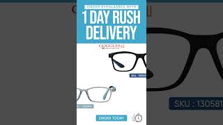 Order Your Eyglasses With 1 Day Rush Delivery glass glassesfashion iglasses fashion sale [upl. by Cowan183]