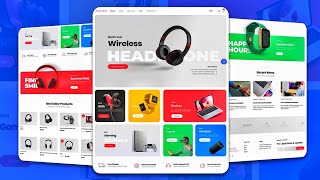 🔥Complete Responsive Ecommerce Website using ReactJS and Tailwind CSS  Free Source Code [upl. by Nirrej612]