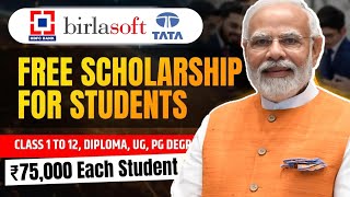 Top 3 Free Scholarship 2024  Benefit upto ₹75000  Best 3 Scholarship for Students  Free to Apply [upl. by Argella]