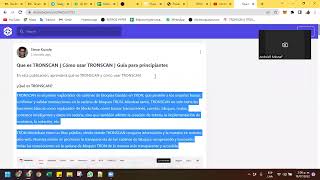 Donde esta nuestro dinero Para que es ese link TRONSCAN que nos pasaron [upl. by Tacita]