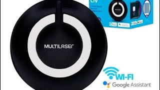 Controle Remoto Universal Inteligente Multilaser Liv Unboxing e Impressões [upl. by Lashar]