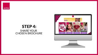 Avon Easy  Tutorials  How to Share the Digital Brochure from Avon Easy [upl. by Fenton]