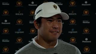 Hideki Matsuyama Wednesday Press Conference 2024 Presidents Cup [upl. by Alemat]