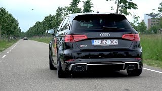 400HP Audi RS3 Sportback 2018  REVS amp Acceleration SOUNDS [upl. by Leis]