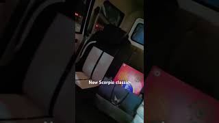 Scorpio classic Android seat cover fitting all accessories fitting [upl. by Anniram491]