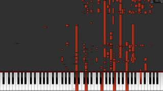 Heavydirtysoul Auditory Illusion Piano Midi Cover [upl. by Drwde]