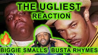 Biggie dissed 2pac Biggie Smalls Feat Busta Rhymes  The Ugliest REACTION [upl. by Adnilg287]