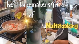 A HOMEMAKER VLOG  THE ART OF MULTITASKING FOR A FAMILY OF 4 A REALISTIC DAY IN A LIFE slowliving [upl. by Evangelina]