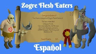 OSRS Zogre Flesh Eaters Español [upl. by Howzell512]