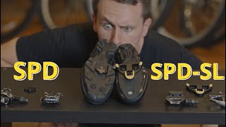 SPD VS SPDSL  Clipless Pedals Explained  West Pointer [upl. by Nycila]