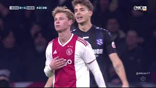 Frenkie de Jong vs SC Heerenveen H 20119 [upl. by Jim]