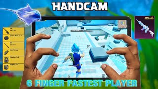 iPAD 6 FINGER  full GYRO HANDCAM CLAW  ipad 60 fps gameplay  bgmi [upl. by Ovatsug976]