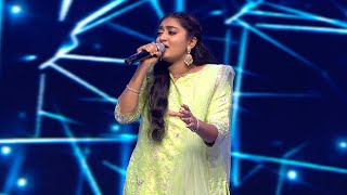 Aaromale Song by SruthiSekar 😍  Super Singer 10  Episode Preview  08 June [upl. by Nyladnewg]