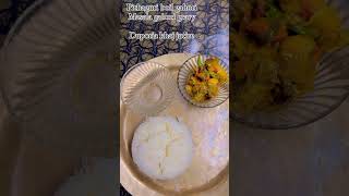 Pork thali yummyrecipe ytshortsindia axomiyashoots [upl. by Placida]