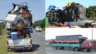 36 Worst Overloaded Trucks and Car Compilation 2021 Part1 [upl. by Rafaelia]