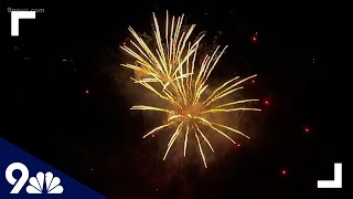 RAW Fourth of July fireworks at Bandimere Speedway [upl. by Squire]