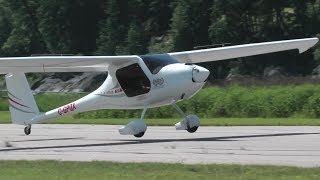 Pipistrel Virus SW Landing amp Cessna 182 Skylane Takeoff [upl. by Suckow]