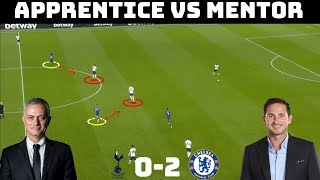 Tactical Analysis Tottenham 02 Chelsea  Jose Mourinho vs Frank Lampard [upl. by Feinstein]