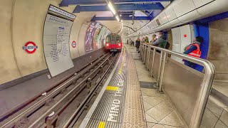 London Underground Northern Line at Embankment Station  Announcement Mind the Gap [upl. by Iteerp436]