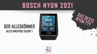 BOSCH NYON 2021 Display  Alle wichtigen Funktionen amp Neuheiten erklärt [upl. by Goldshell518]