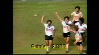 Chamada de Internacional X Santos  Campeonato Paulista  Record1986 [upl. by Netnerb]