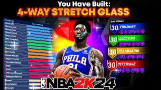 1 BEST SHOOTING CENTER BUILD NOW 🔥NBA2K24 BEST CENTER BUILD [upl. by Aarika]