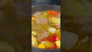 Caldo de pata con carne [upl. by Yvad]